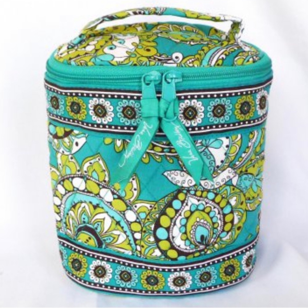 Vera Bradley NWT Retired Peacock Print Cool Keeper Lunch or Travel Tote